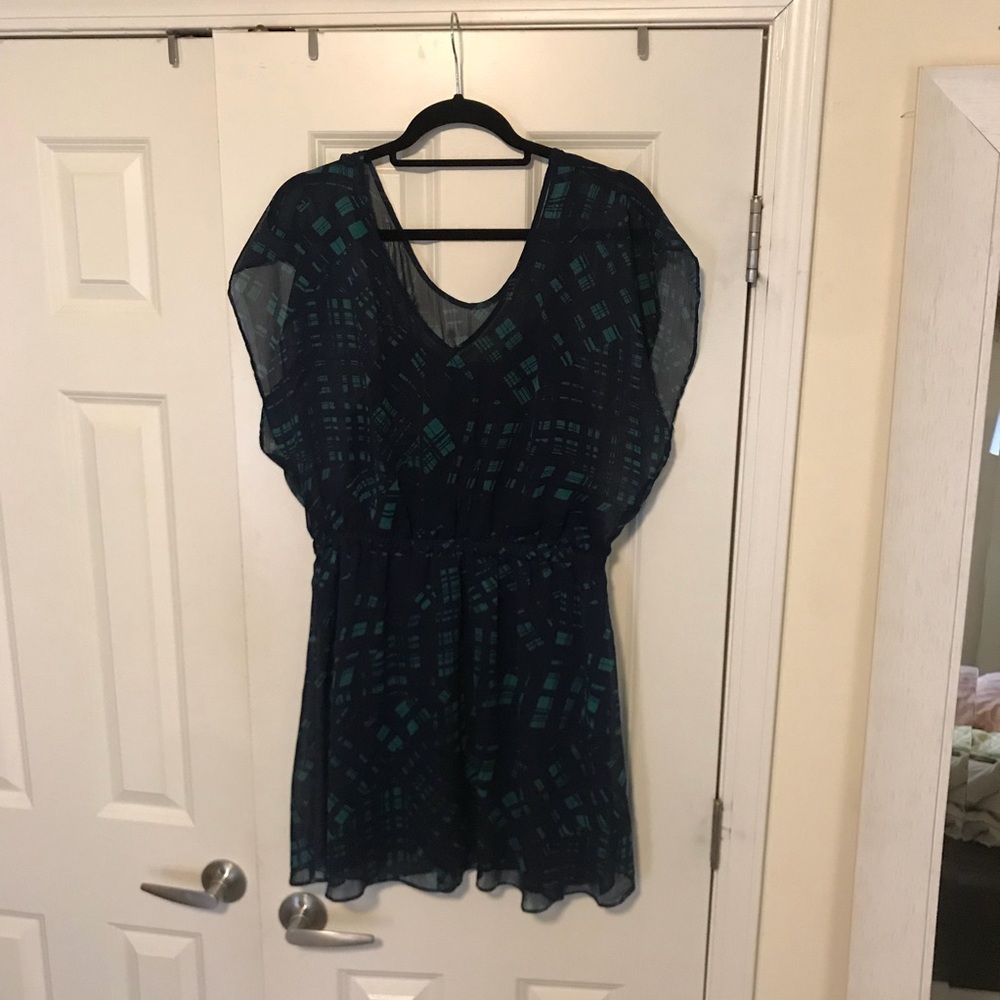 Express chiffon dress